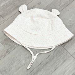 (6M-5Y) Mũ vành tròn tai gấu Muda cho các bé  - Bamco ABC192622 | Phụ kiện Mũ Bu baby Chính hãng