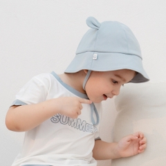 (6M-5Y) Mũ vành tròn tai gấu Muda cho các bé  - Bamco ABC192622 | Phụ kiện Mũ Bu baby Chính hãng