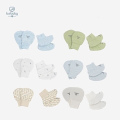 Tổng hợp các set Bao Tay Bu baby Bao Chân BU baby sợi tre mềm mướt | Phụ kiện BU baby chính hãng
