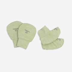 Tổng hợp các set Bao Tay Bu baby Bao Chân BU baby sợi tre mềm mướt | Phụ kiện BU baby chính hãng
