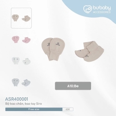 Tổng hợp các set Bao Tay Bu baby Bao Chân BU baby sợi tre mềm mướt | Phụ kiện BU baby chính hãng