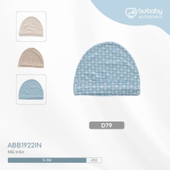 Mũ sơ sinh cho bé - Mũ tròn ASR19S300 ABB192200 ASR192200 ABB1922NS - Bu baby sơ sinh - Mũ sơ sinh BuBaby