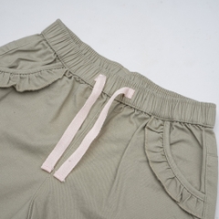 BuBaby Quần đùi bé gái túi bèo cách điệu cho bé từ 1 đến 5 tuổi - Pure Cotton BCT4331TB | Bu Baby Chính Hãng