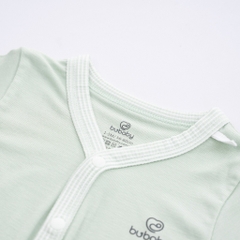 BuBaby Bộ ngắn tay cài giữa xuân hè cho bé sơ sinh từ 1 đến  12 tháng - BU Siro BSR130202  | Bu Baby Chính Hãng