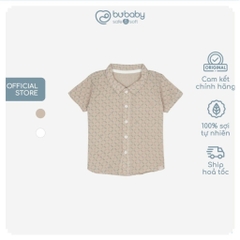 BuBaby (1Y-5Y) Áo sơ mi ngắn tay lịch sự, thanh lịch - Bu Baby bé trai - bé gái - Quần áo Bu Baby Pure Cotton BCT334100