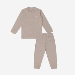 BuBaby Bộ quần áo dài tay cao cổ Bu Baby cho bé chất liệu sợi gỗ sồi - Molist BMD110903 | Quần áo Bu Baby chính hãng