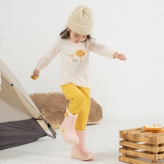 BuBaby Bộ quần áo dài tay cổ tròn - Terry BBC110404 | Bu Baby Chính Hãng