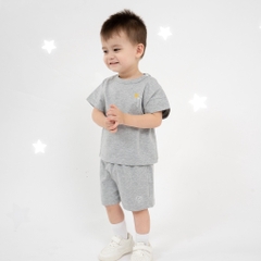 BuBaby Bộ quần áo ngắn tay cài vai Twinkle - Bamco BBC130108 | Quần áo Bu Baby chính hãng