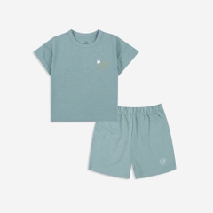 BuBaby Bộ quần áo ngắn tay cài vai Twinkle - Bamco BBC130108 | Quần áo Bu Baby chính hãng