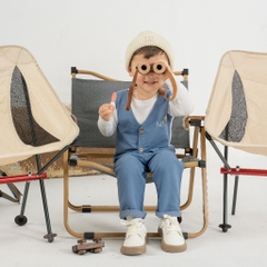 BuBaby Bộ quần áo giả gile cổ tròn - Terry BBC190400 | Bu Baby Chính Hãng