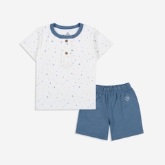 BuBaby Tổng hợp bộ ngắn tay sợi tre tự nhiên cho bé 12 tháng - 4 tuổi | Bu Baby Chính Hãng