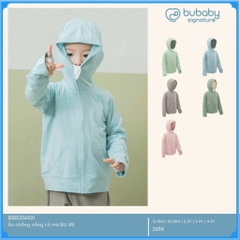 (12M-5Y) Áo khoác chống nắng có mũ 4S BBB306501 BBB306500 | Quần áo BU Baby chính hãng