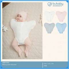 (0M-9M) Nhộng chũn hở chân Chất liệu vải tre Bambus siêu mềm mại và an toàn - ABB117601| Phụ kiện BU Baby Chính hãng