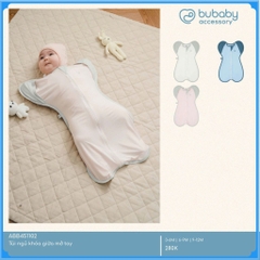 (3M-12M) Túi ngủ khóa giữa mở tay Chất vải sợi tre BU Bambus siêu mềm mại và an toàn - ABB451102