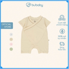 (1M-12M) Body đùi ngắn tay cài chéo, cài giữa Bambus bé trai bé gái BBB230803 BBB230205 BBB230206 | Quần áo chính hãng