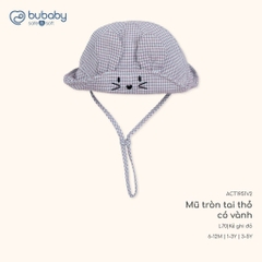 BU Baby (1M-12M) Mũ tròn tai thỏ có vành BU Cotton ACT1951V2 | Phụ kiện chính hãng
