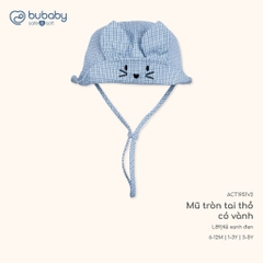 BU Baby (1M-12M) Mũ tròn tai thỏ có vành BU Cotton ACT1951V2 | Phụ kiện chính hãng