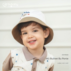 BU Baby (6M-5Y) Mũ lưỡi trai Mũ Bucket BU KaKi - AKK19 | Phụ kiện chính hãng