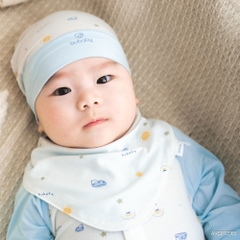 BU Baby Set Phụ kiện Mũ tròn Yếm Bao tay bao chân thoáng mát mềm mịn xinh yêu cho bé AVS1|Chính Hãng
