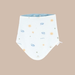 BU Baby Set Phụ kiện Mũ tròn Yếm Bao tay bao chân thoáng mát mềm mịn xinh yêu cho bé AVS1|Chính Hãng
