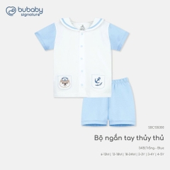 (6M-5Y) Quần áo ngắn tay thủy thủ mềm mại thoáng mát cho Bé trai Bé gái Bubaby Bamco - SBC1353