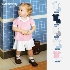 (6M-5Y) Bộ quần áo ngắn tay cổ Polo cổ V cao cấp Năng động Mùa Hè cho bé yêu Ponie - PPN13060