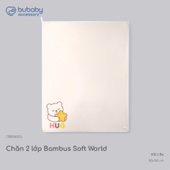 Chăn Bubaby 2 lớp Soft World Chăn Gấu nhỏ Bambus CBB0800 | Phụ kiện chính hãng