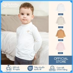 ( 3M-24M) Áo dài tay cao cổ, cài vai Bubaby Bambus BBB310903 | Quần áo BU Baby chính hãng