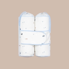 BU Baby Set Phụ kiện Chăn, Gối, Gối chặn cho bé Little Car Bambus CBB080000 | Phụ kiện chính hãng