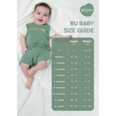 (6M-5Y) Set 2 áo ngắn tay cổ tròn Siro BSR330401 - BSR330403 | Quần áo BU Baby chính hãng