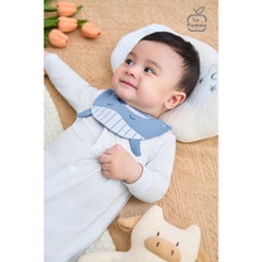 LaPom Body Dài Tay La Pomme Hello Sunday Chât Petit - Đồ sơ sinh cho bé - Đồ sơ sinh bé trai - Baby - Đồ sơ sinh bé gái