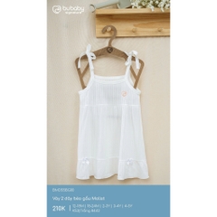 (12M-5Y) Váy 2 dây bèo gấu Molist - BMD55BG00 | Váy BU Baby Chính hãng