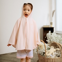(6M-5Y) Áo choàng đa năng mũ nhọn cho bé trai bé gái BU Baby Bamco - BBC3100MN | Quần áo Bubaby chính hãng