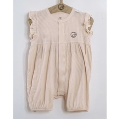 (1M-12M) Body đùi ngắn tay cài giữa Bé trai Bé gái - BSR230203 BSR230200 BSR230204 | Quần áo BU Baby chính hãng