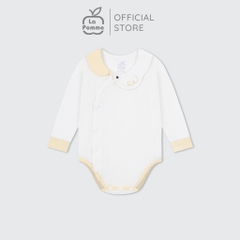 LaPom Body chip dài tay La Pomme Người bạn trong vườn - Đồ sơ sinh cho bé - Đồ sơ sinh bé trai bé gái