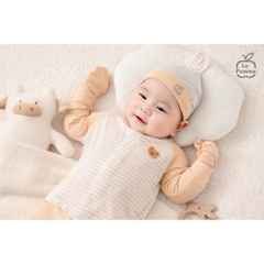LaPom Bộ dài tay La Pomme cúc thẳng Kẹo ngọt bé con - Đồ sơ sinh cho bé - Đồ sơ sinh bé trai - Baby - Đồ sơ sinh bé gái