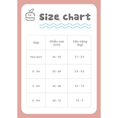 LaPom Bộ dài tay cúc giữa La Pomme phối cổ ngọt ngào - Đồ sơ sinh cho bé - Đồ sơ sinh bé trai - Baby - Đồ sơ sinh bé gái