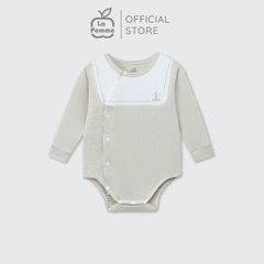 LaPom Bodychip dài tay La Pomme phối cổ ngọt ngào - Đồ sơ sinh cho bé - Đồ sơ sinh bé trai - Baby - Đồ sơ sinh bé gái