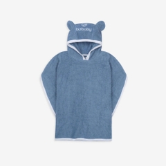 Khăn choàng tắm chui đầu Terry cho bé cotton hữu cơ Bubaby ATR060400 ATR060401 | Phụ kiện BU Baby Chính hãng