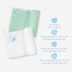 Khăn quấn đa năng Muslin BU Baby - AMU590000 Phụ kiện Bubaby Chính Hãng