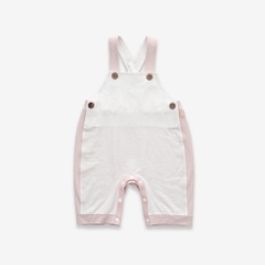 (3M-18M) Quần yếm đùi 2 dây Muda BU Baby - Kyomi BBC4352MD Quần áo Bubaby Chính Hãng