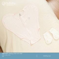 (0M-9M) Nhộng chũn hở chân Chất liệu vải tre Bambus siêu mềm mại và an toàn - ABB117601| Phụ kiện BU Baby Chính hãng