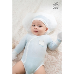 LaPom Bodychip Dài Tay La Pomme Gấu Con Ngộ Nghĩnh Cho Bé Yêu - Đồ sơ sinh cho bé - Đồ sơ sinh bé trai bé gái