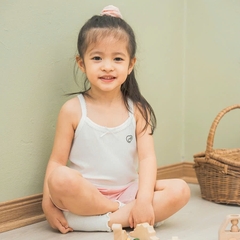 (6M-5Y) Set 2 áo sát nách cổ tròn Siro Rib Bé trai Bé gái - BSR340403 BSR340404 BSR350000| Quần áo BU Baby Chính Hãng