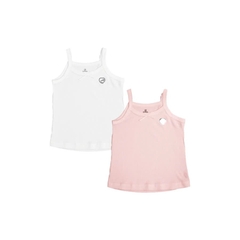 (6M-5Y) Set 2 áo sát nách cổ tròn Siro Rib Bé trai Bé gái - BSR340403 BSR340404 BSR350000| Quần áo BU Baby Chính Hãng