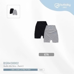 (1M-5Y) Combo 2 quần legging đùi BSR430002 BSR430003 - Bu baby Siro - Bu baby bé trai - Bu baby bé gái Quần áo Bu baby B