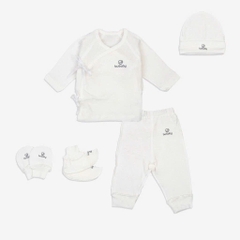 BU Baby (2kg - 2.7kg) Set đồ cho bé sinh non bé nhẹ cân Bambus - Tiny Hope | Quần áo chính hãng