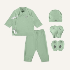 BU Baby (2kg - 2.7kg) Set đồ cho bé sinh non bé nhẹ cân Bambus - Tiny Hope | Quần áo chính hãng