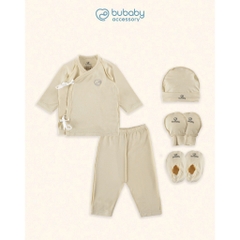 BU Baby (2kg - 2.7kg) Set đồ cho bé sinh non bé nhẹ cân Bambus - Tiny Hope | Quần áo chính hãng