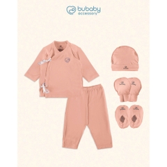 BU Baby (2kg - 2.7kg) Set đồ cho bé sinh non bé nhẹ cân Bambus - Tiny Hope | Quần áo chính hãng